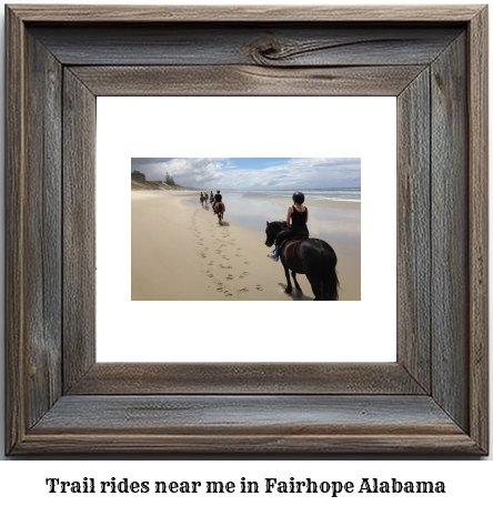 trail rides near me in Fairhope, Alabama